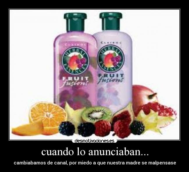 cuando lo anunciaban... -