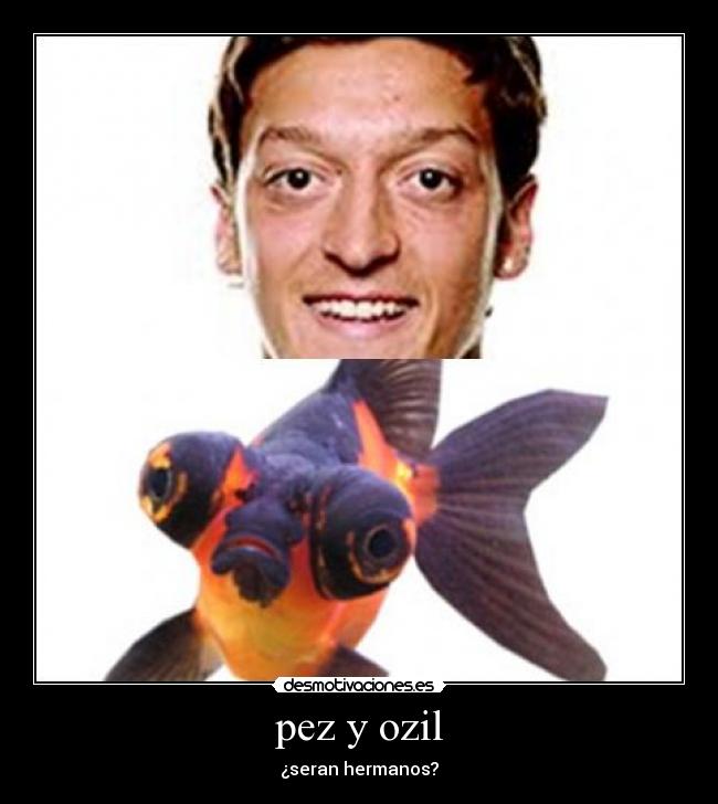 pez y ozil - ¿seran hermanos?