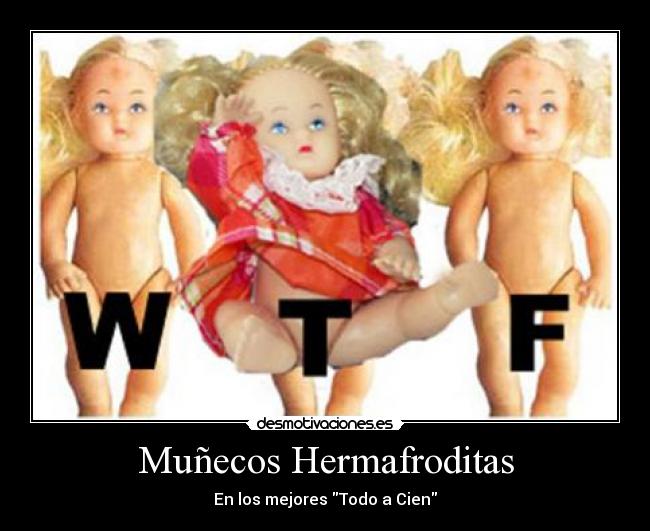 Muñecos Hermafroditas -
