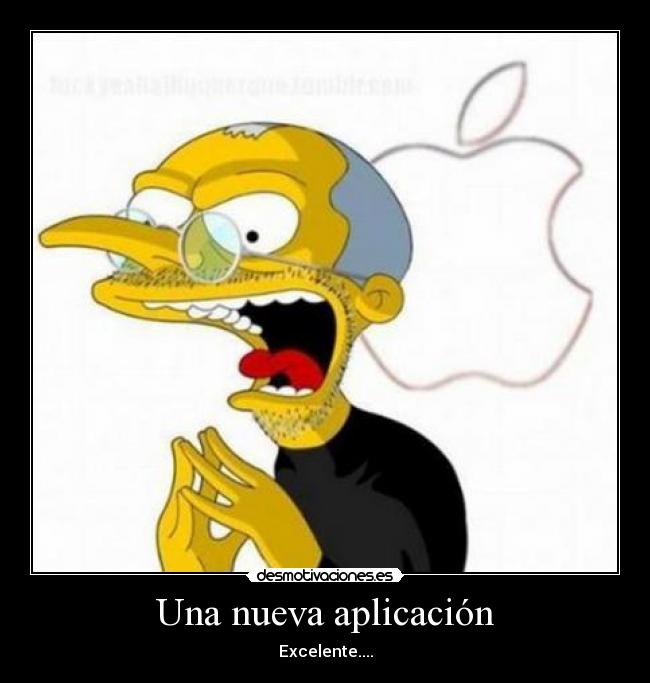 carteles burns apple zirri desmotivaciones