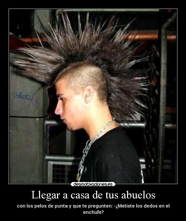 Llegar a casa de tus abuelos -