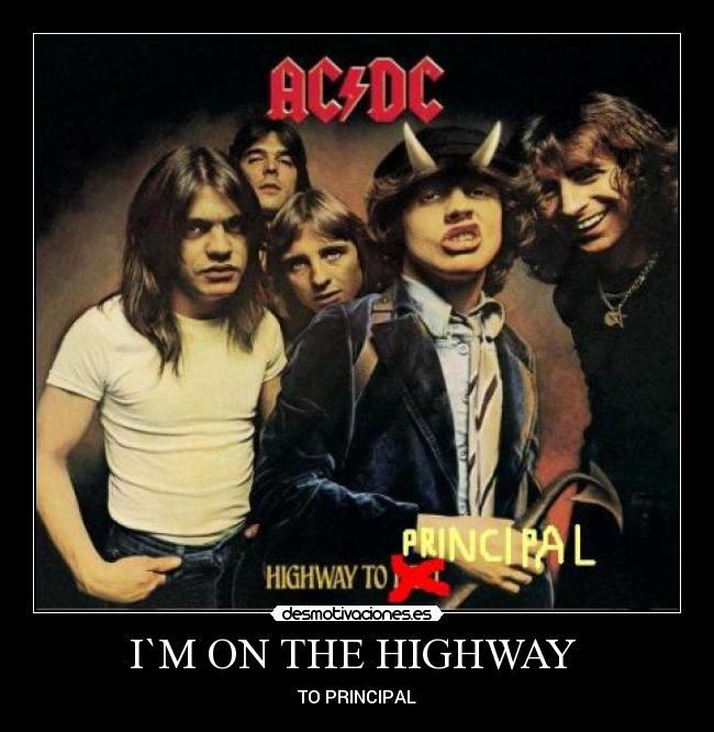 I`M ON THE HIGHWAY -