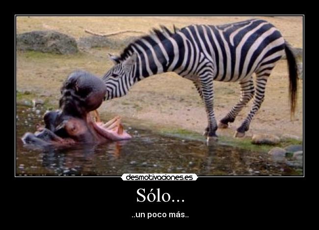 Sólo... - ..un poco más..