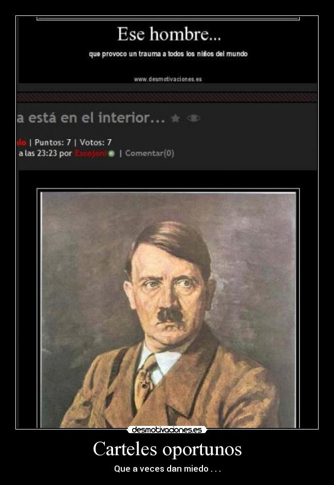 Carteles oportunos -