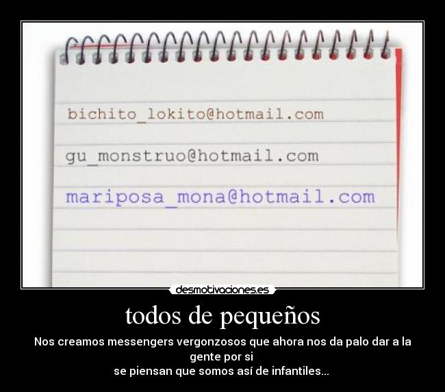 carteles todos pequenos desmotivaciones