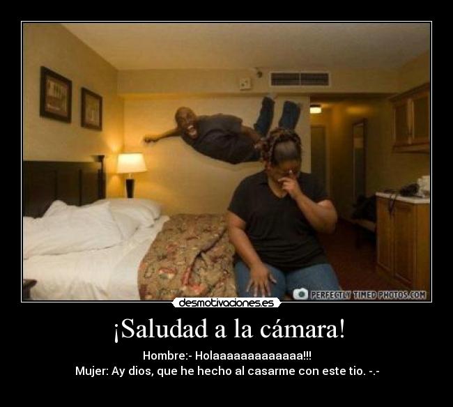 ¡Saludad a la cámara! -