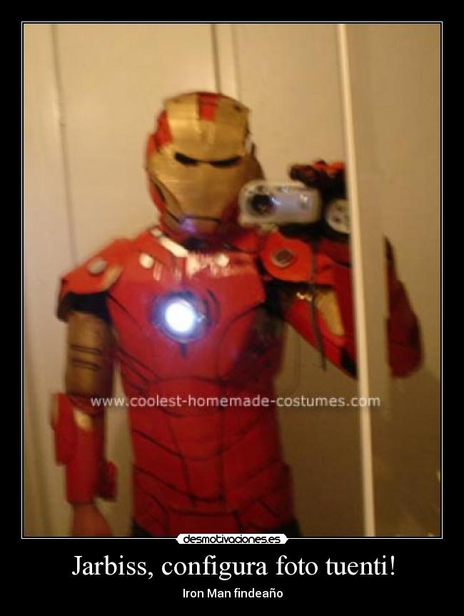 Jarbiss, configura foto tuenti! - Iron Man findeaño