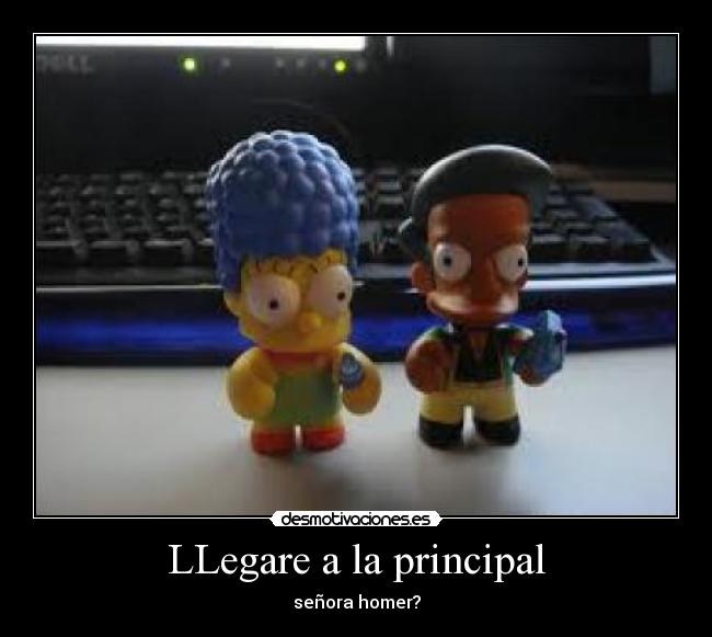 LLegare a la principal -