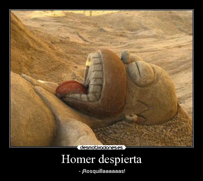 Homer despierta - 