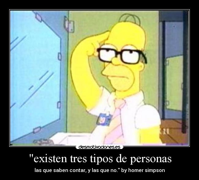 existen tres tipos de personas - 
