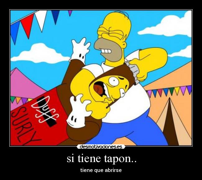si tiene tapon.. - tiene que abrirse