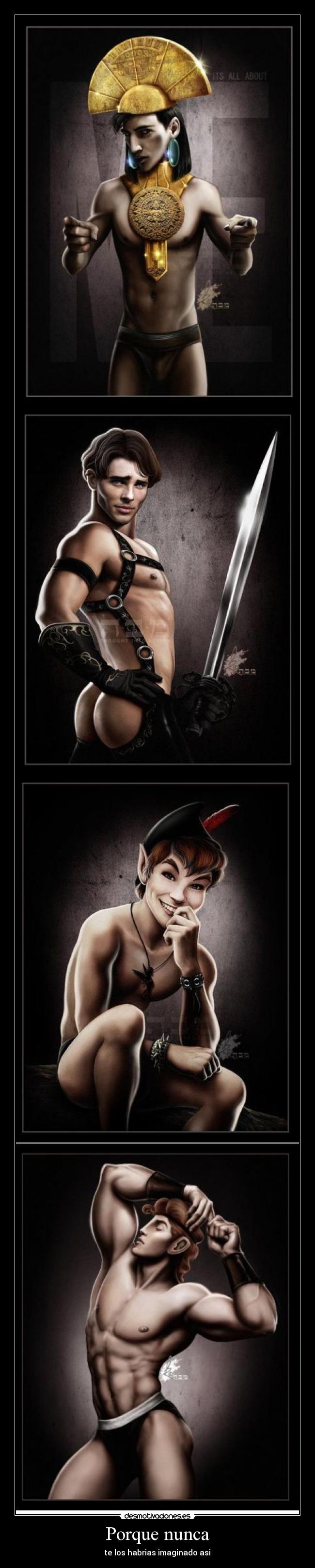 Porque nunca - te los habrias imaginado asi