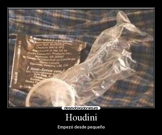 Houdini - Empezó desde pequeño
