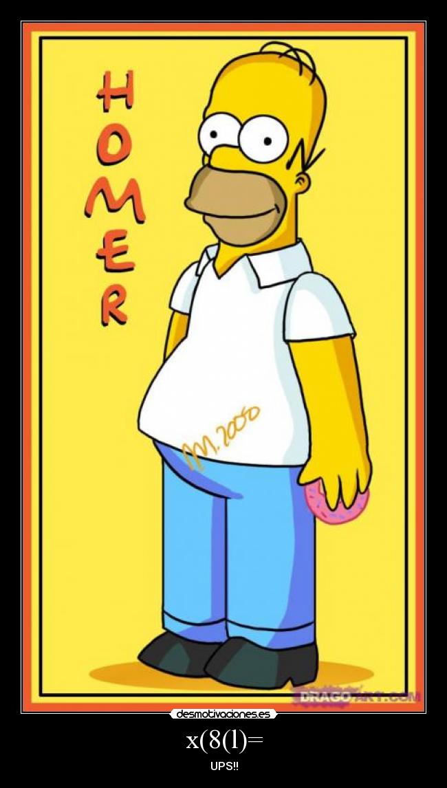 carteles homer desmotivaciones