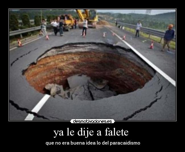 ya le dije a falete  - 