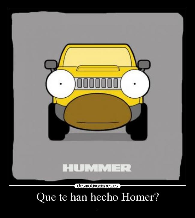 Que te han hecho Homer? - .