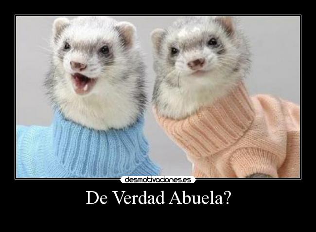De Verdad Abuela? -