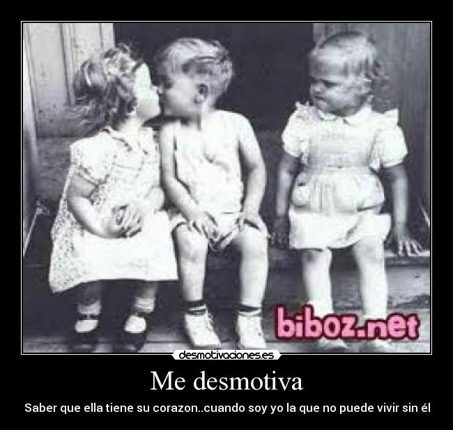 Me desmotiva -