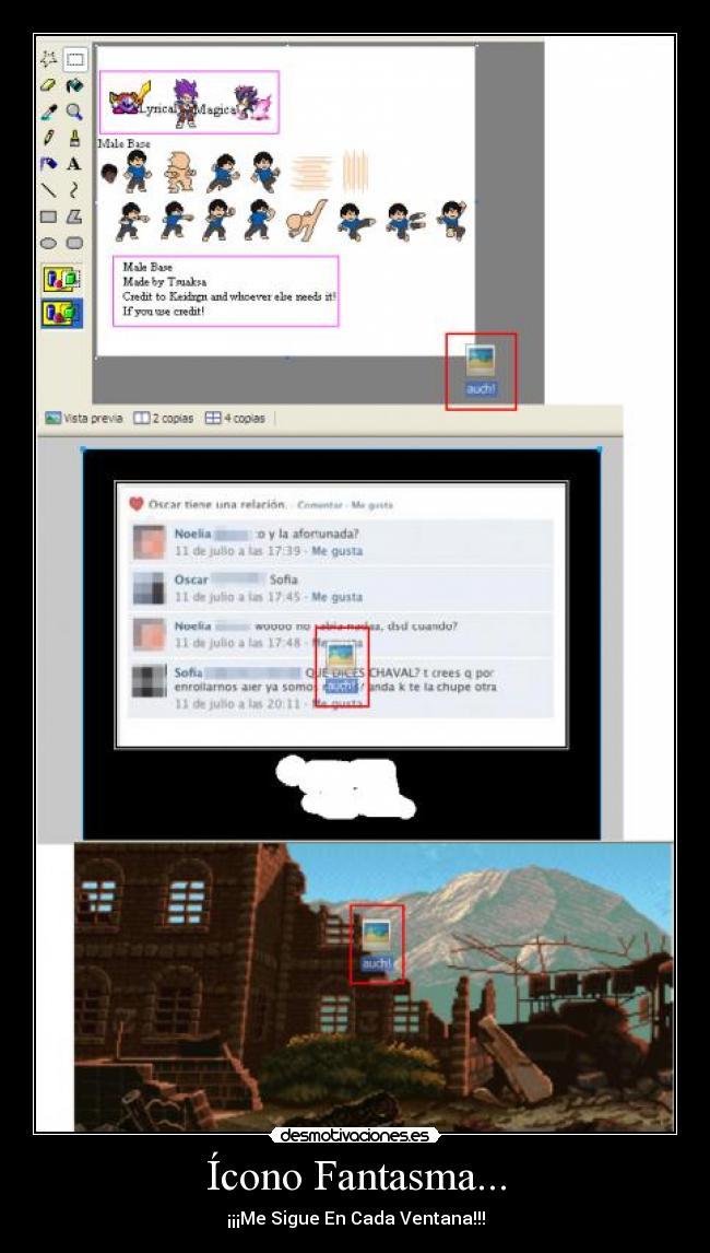 Ícono Fantasma... - ¡¡¡Me Sigue En Cada Ventana!!!