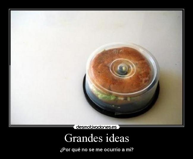 carteles ideas grandes ideas desmotivaciones