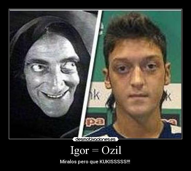 carteles igor ozil desmotivaciones