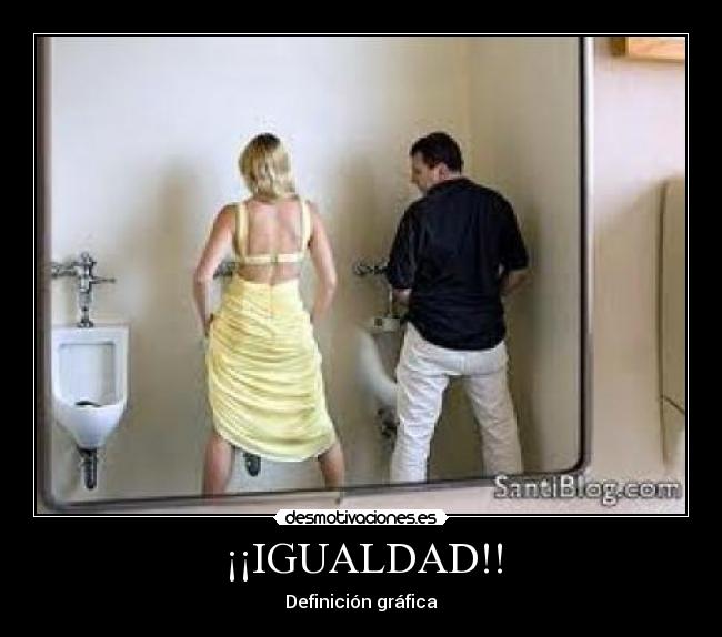 ¡¡IGUALDAD!! - Definición gráfica
