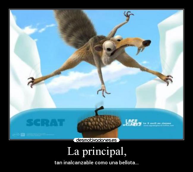La principal, - 