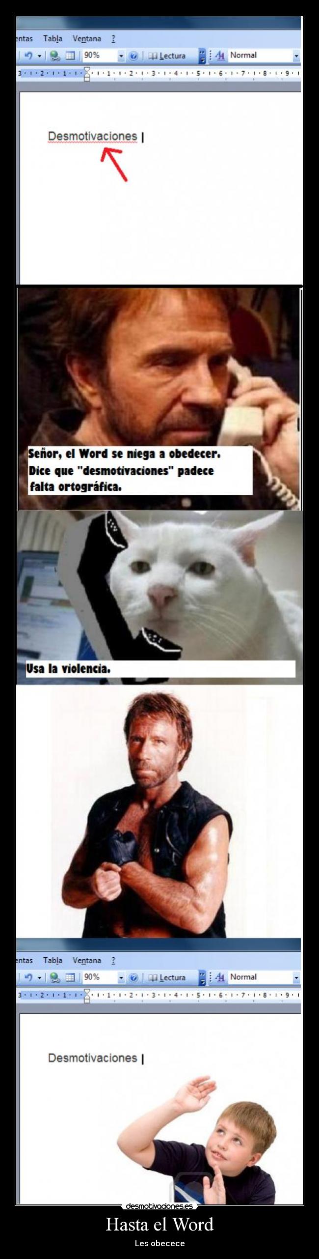 Hasta el Word - Les obecece