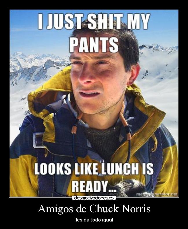 Amigos de Chuck Norris - les da todo igual