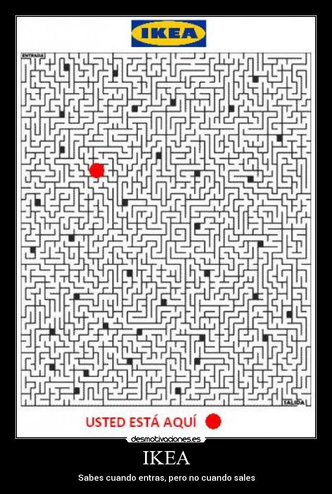 IKEA - Sabes cuando entras, pero no cuando sales