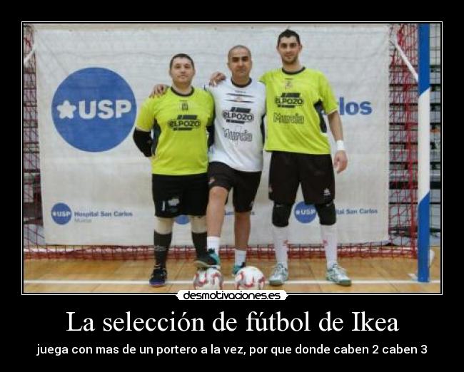La selección de fútbol de Ikea - 