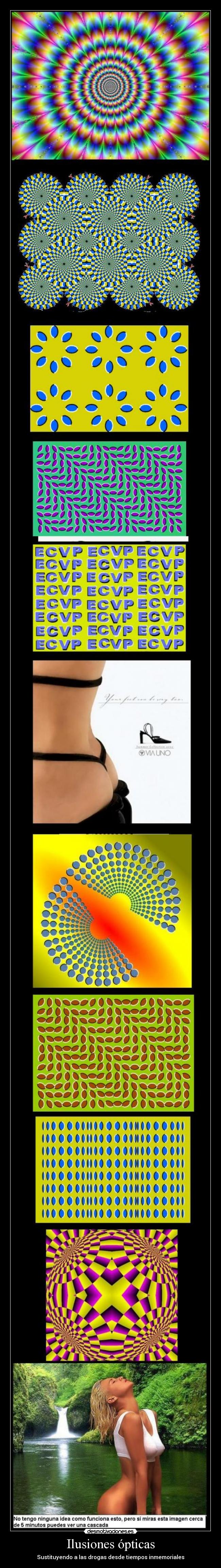 Ilusiones ópticas - Sustituyendo a las drogas desde tiempos inmemoriales