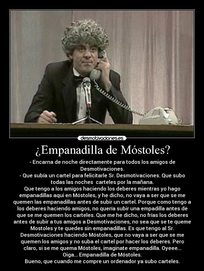 carteles empanadilla mostoles desmotivaciones