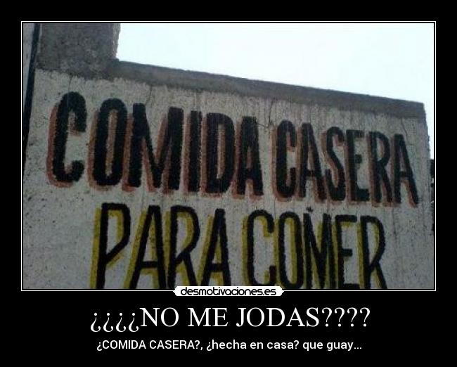 ¿¿¿¿NO ME JODAS???? - 