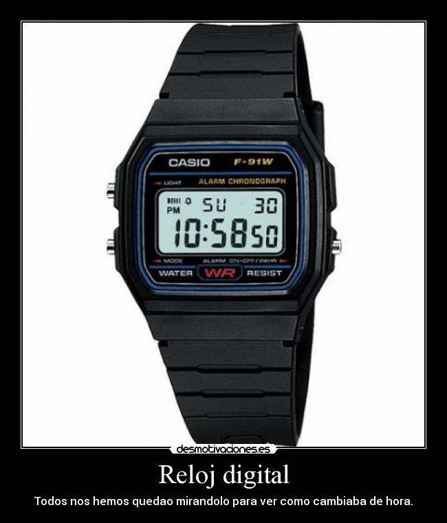 Reloj digital - 