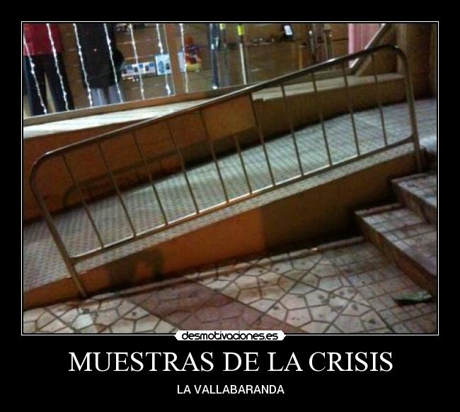 MUESTRAS DE LA CRISIS -
