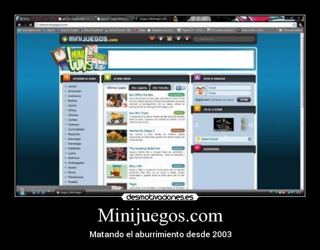 Minijuegos.com - Matando el aburrimiento desde 2003