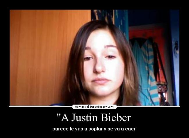 carteles thattwizzlergirl justin bieber critica desmotivaciones