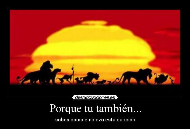 Porque tu también... - 