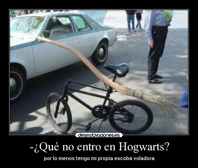 -¿Qué no entro en Hogwarts? - 