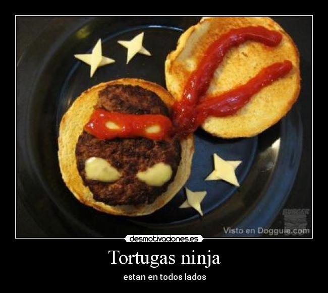 Tortugas ninja - estan en todos lados