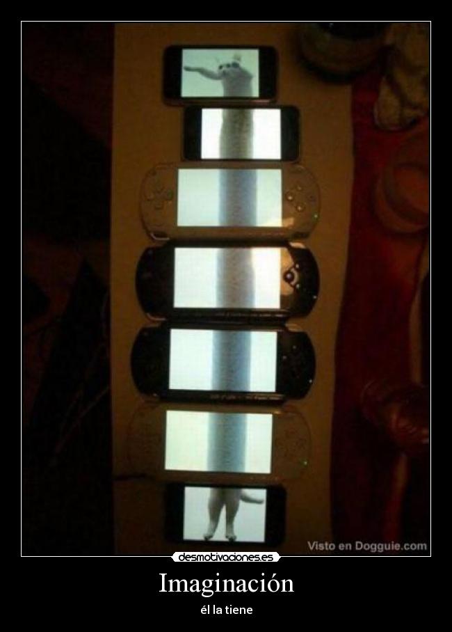 Imaginación - él la tiene