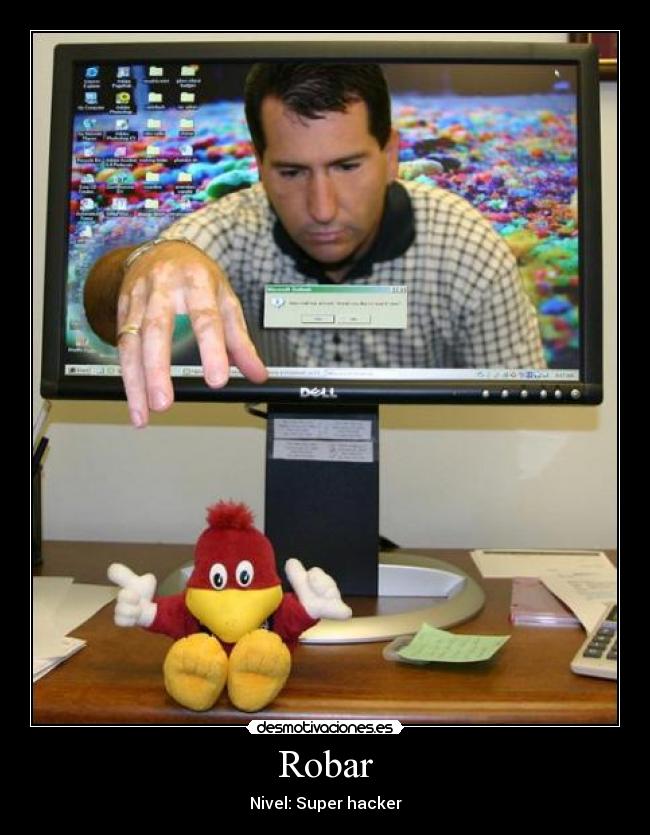 carteles hacker desmotivaciones