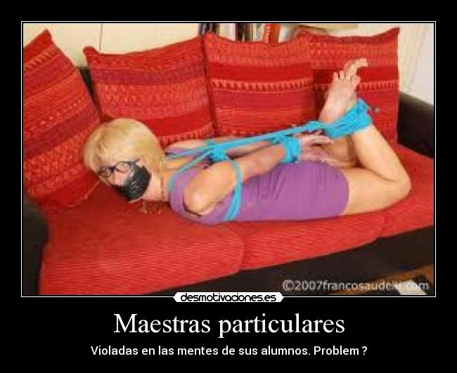 Maestras particulares -