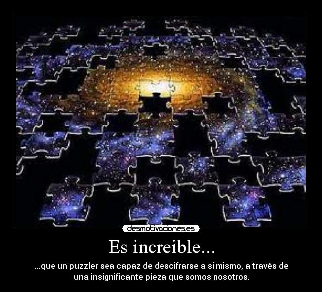 Es increible... -