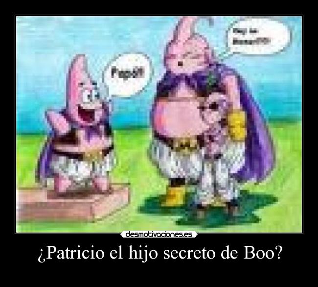 ¿Patricio el hijo secreto de Boo? -