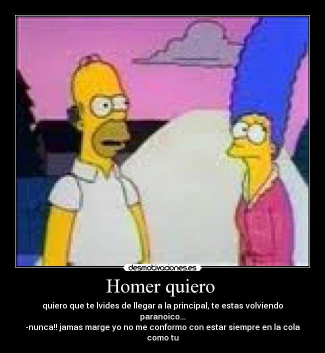 Homer quiero  - 