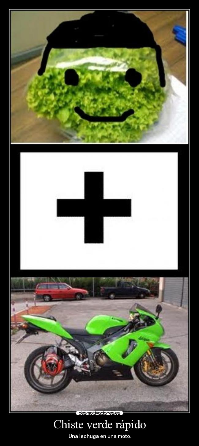 Chiste verde rápido -