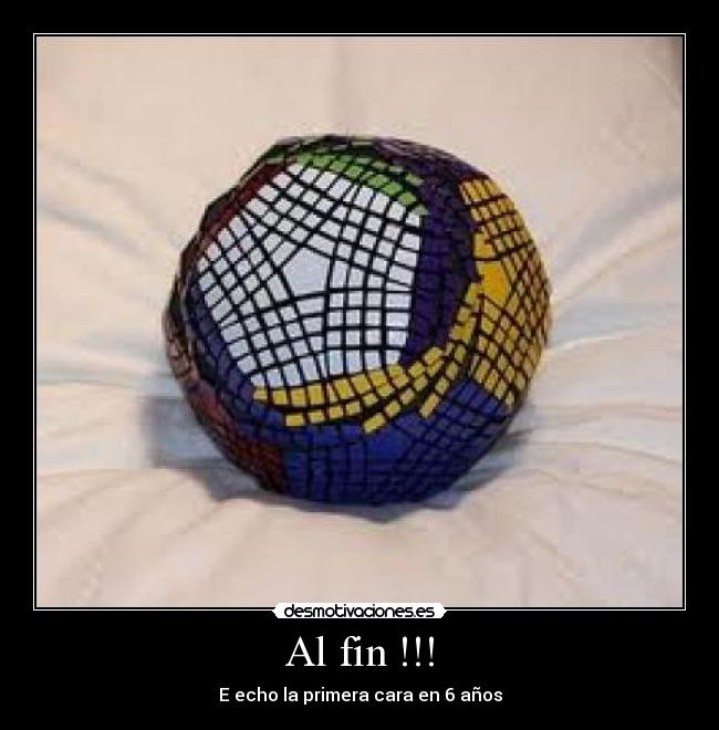 Al fin !!! - E echo la primera cara en 6 años