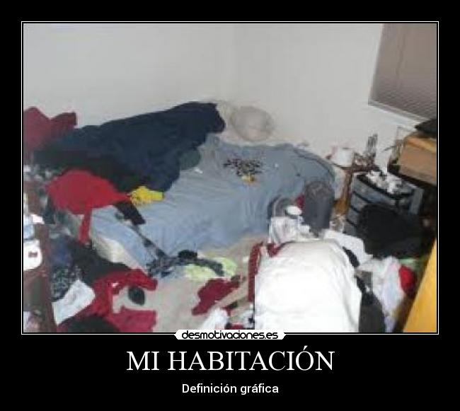 MI HABITACIÓN - Definición gráfica